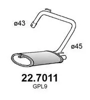 Handler.Part End silencer ASSO 227011 1