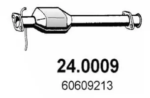 Handler.Part Catalytic converter ASSO 240009 1