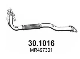 Handler.Part Exhaust pipe ASSO 301016 1