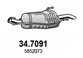 Handler.Part End silencer ASSO 347091 1