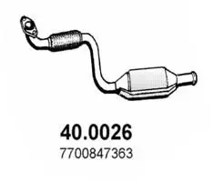 Handler.Part Catalytic converter ASSO 400026 1