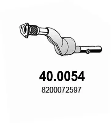 Handler.Part Catalytic converter ASSO 400054 1