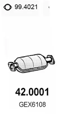 Handler.Part Catalytic converter ASSO 420001 1