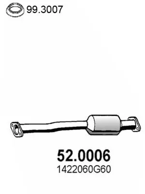 Handler.Part Catalytic converter ASSO 520006 1