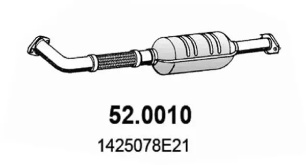 Handler.Part Catalytic converter ASSO 520010 1