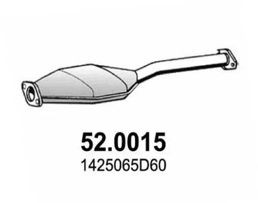 Handler.Part Catalytic converter ASSO 520015 1