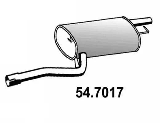 Handler.Part End silencer ASSO 547017 1