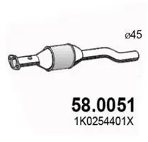 Handler.Part Catalytic converter ASSO 580051 1