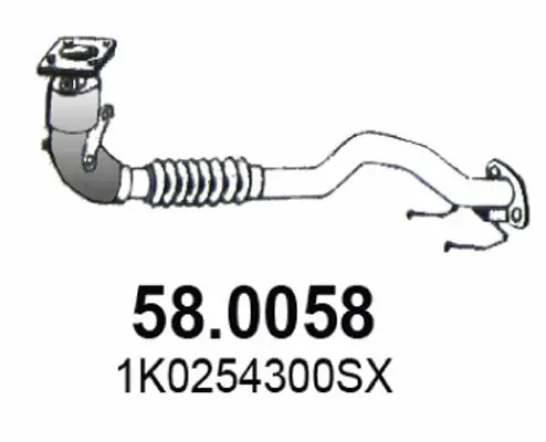 Handler.Part Catalytic converter ASSO 580058 1