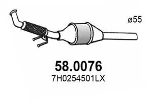 Handler.Part Catalytic converter ASSO 580076 1