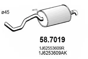 Handler.Part End silencer ASSO 587019 1