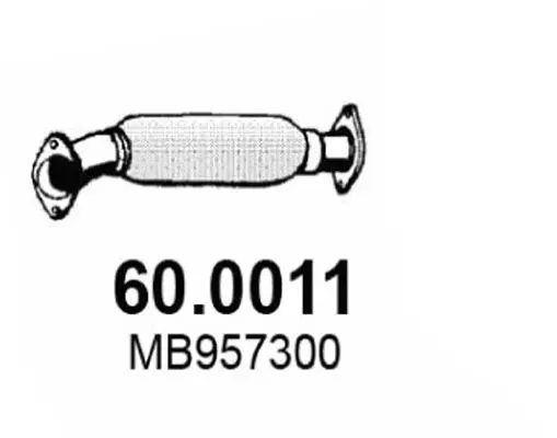 Handler.Part Catalytic converter ASSO 600011 1