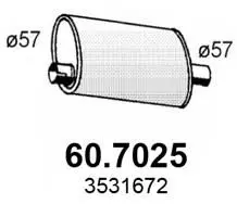 Handler.Part End silencer ASSO 607025 1