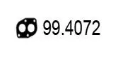 Handler.Part Gasket, exhaust pipe ASSO 994072 1