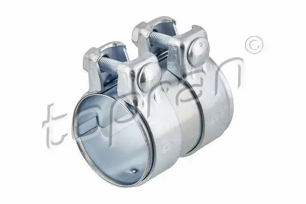 Handler.Part Pipe connector, exhaust system Topran 113337 1