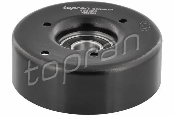 Handler.Part Tensioner pulley, v-ribbed belt Topran 400006 1