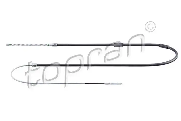 Handler.Part Cable, parking brake Topran 102632 1