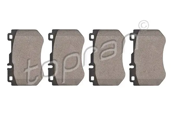 Handler.Part Brake pad set, disc brake Topran 409426 1