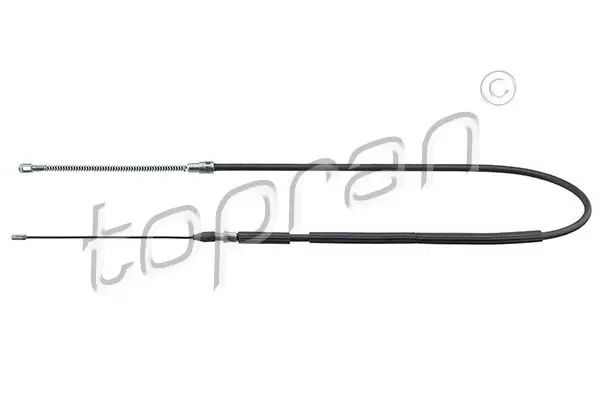 Handler.Part Cable, parking brake Topran 103282 1