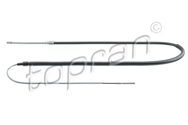 Handler.Part Cable, parking brake Topran 103520 1