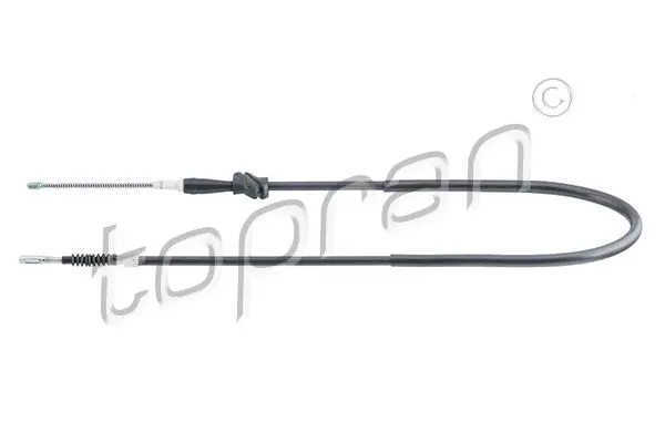 Handler.Part Cable, parking brake Topran 104346 1