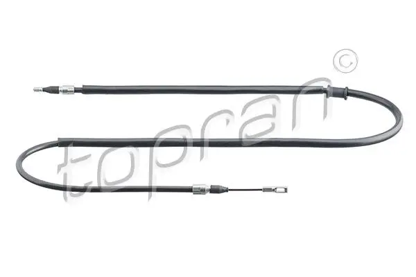 Handler.Part Cable, parking brake Topran 108325 1