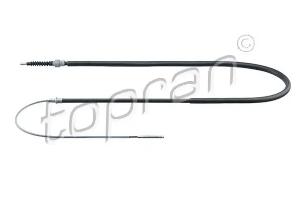 Handler.Part Cable, parking brake Topran 103521 1