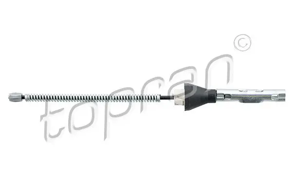 Handler.Part Cable, parking brake Topran 302064 1