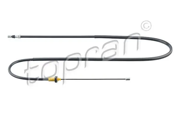 Handler.Part Cable, parking brake Topran 721658 1