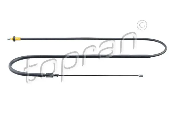 Handler.Part Cable, parking brake Topran 721667 1