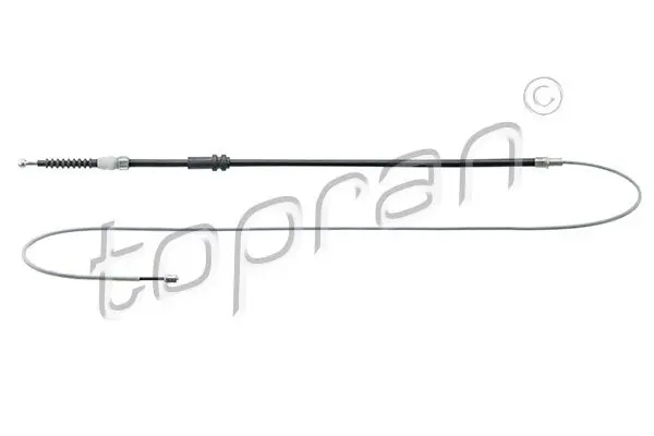 Handler.Part Cable, parking brake Topran 115975 1