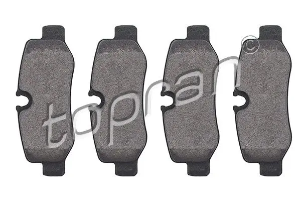 Handler.Part Brake pad set, disc brake Topran 409326 1