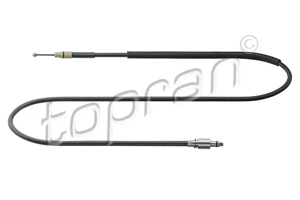 Handler.Part Cable, parking brake Topran 114590 1