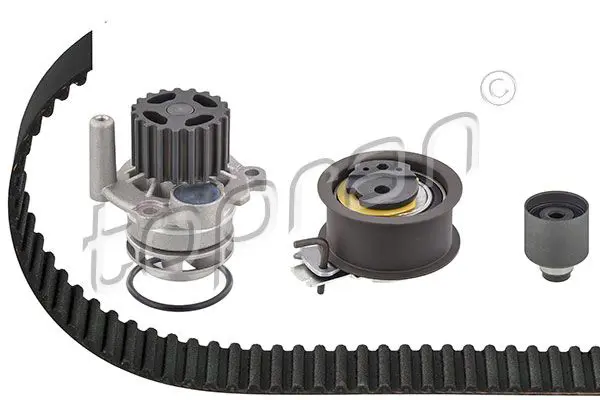 Handler.Part Water pump & timing belt set Topran 112861 1