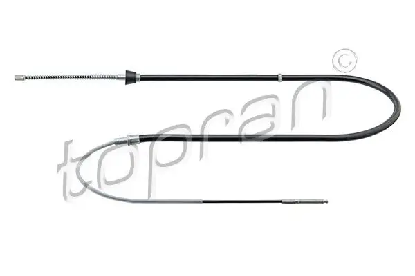 Handler.Part Cable, parking brake Topran 109817 1