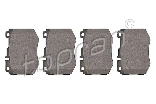 Handler.Part Brake pad set, disc brake Topran 409497 1