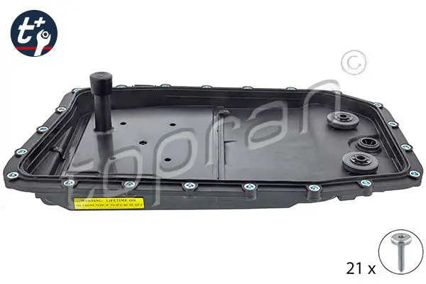 Handler.Part Oil pan, automatic transmission Topran 500991 1