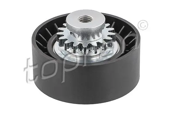 Handler.Part Tensioner pulley, v-ribbed belt Topran 700163 1