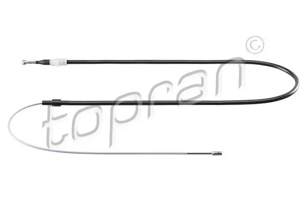 Handler.Part Cable, parking brake Topran 114453 1