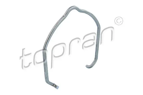 Handler.Part Holding clamp, charger air hose Topran 116334 1