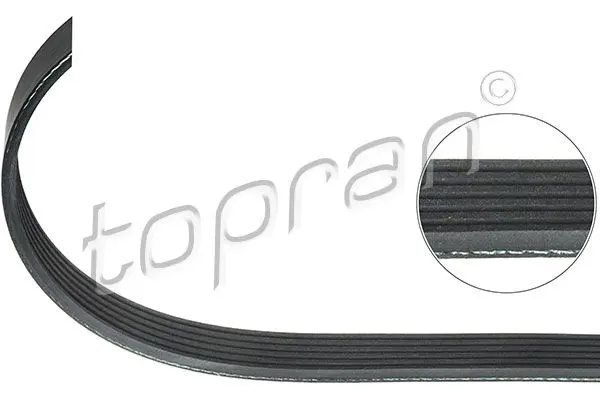 Handler.Part V-ribbed belts Topran 109885 1