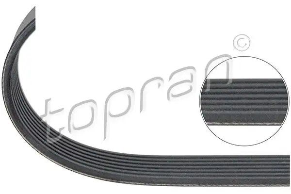 Handler.Part V-ribbed belts Topran 115940 1