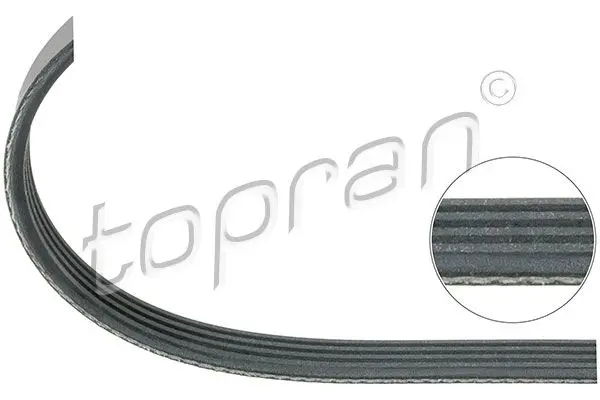 Handler.Part V-ribbed belts Topran 109848 1