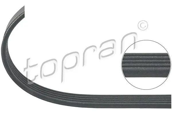 Handler.Part V-ribbed belts Topran 109887 1