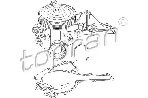 Handler.Part Water pump Topran 407882 1