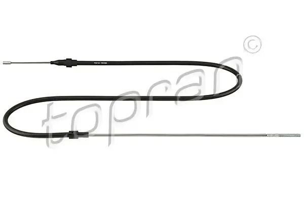 Handler.Part Cable, parking brake Topran 108604 1