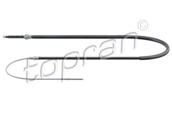 Handler.Part Cable, parking brake Topran 103063 1