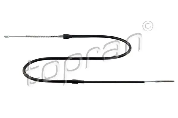 Handler.Part Cable, parking brake Topran 104022 1