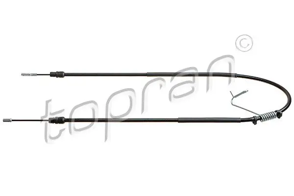 Handler.Part Cable, parking brake Topran 304661 1