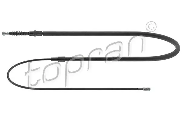 Handler.Part Cable, parking brake Topran 111210 1